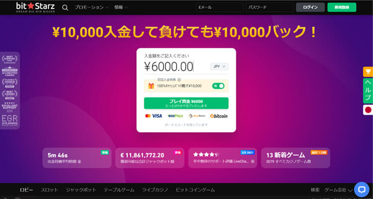 ビットスターズ TOP