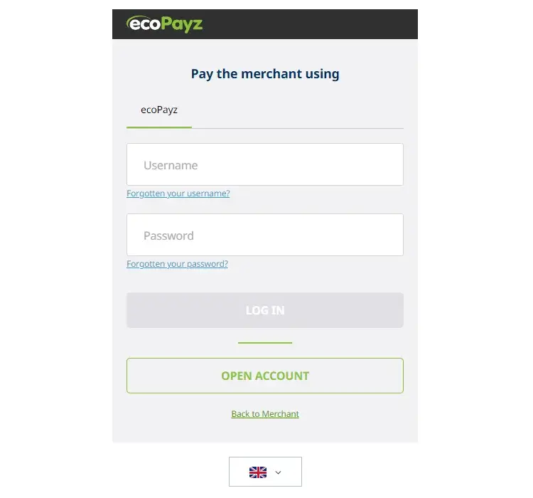 ecoPayz決済
