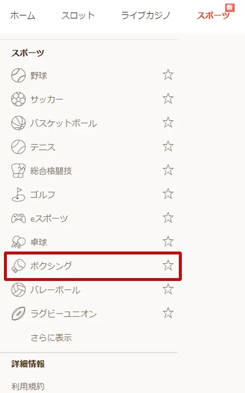 ビーベットの賭け方