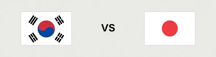 韓国 VS 日本