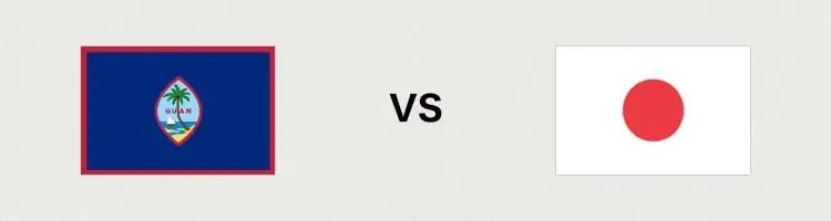 グアム VS 日本